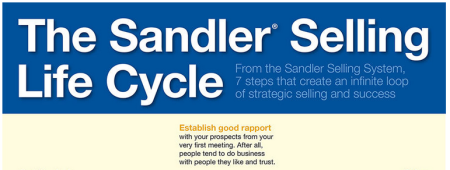 The Sandler Selling Life Cycle Infographic Snapshot